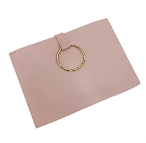 Rózsaszín mini clutch kistáska